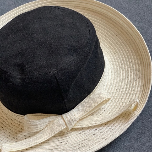 Magid Hats | Black and White Floppy Fashion Hat - Picture 2 of 8